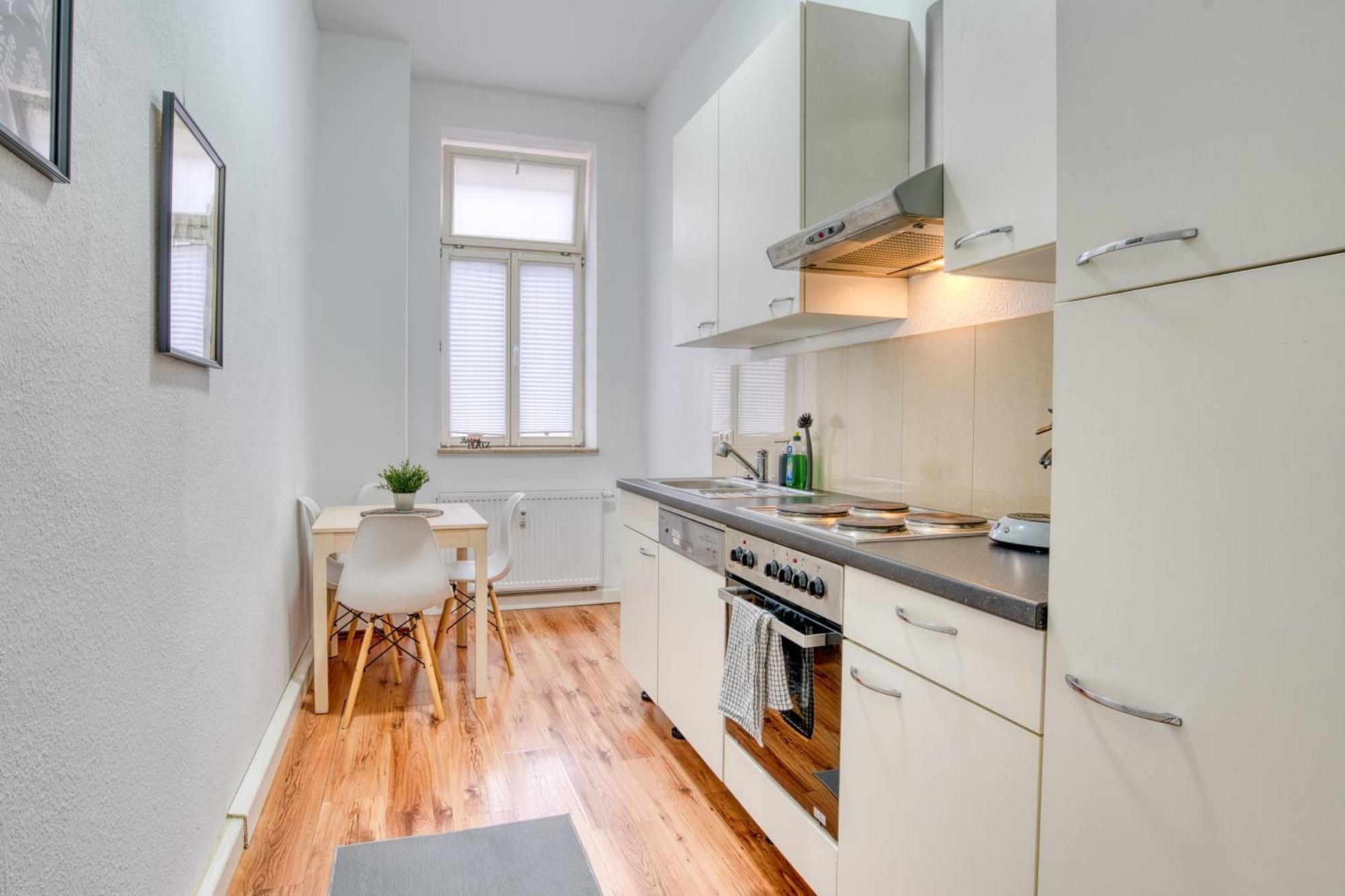 Homy I Altbaucharme Netflix Und Wlan Apartment Leipzig Exterior photo